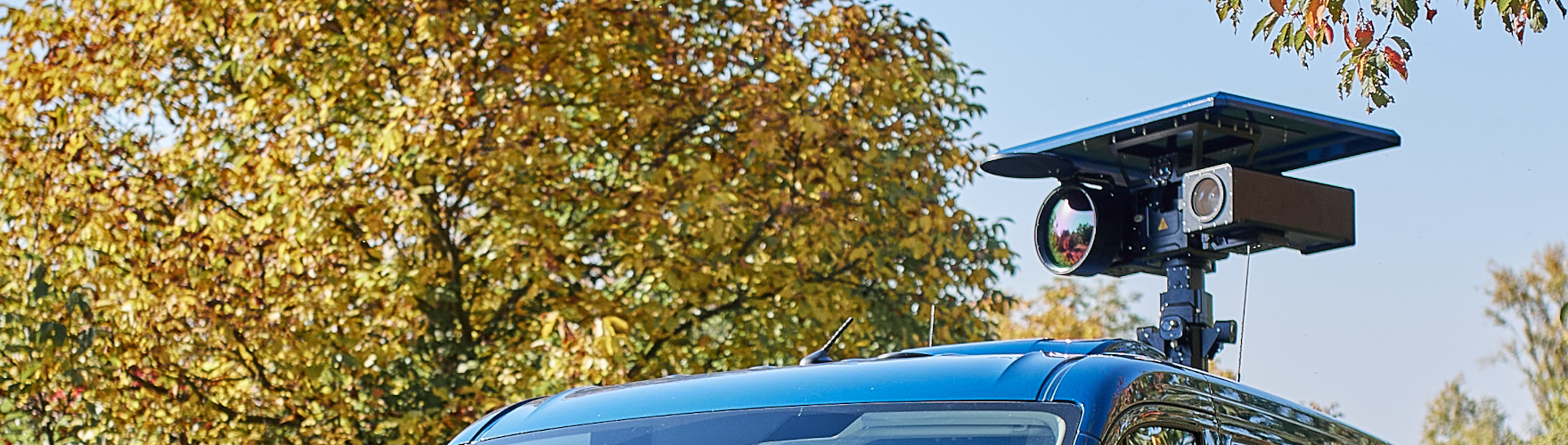 New video: surveillance and monitoring vehicle