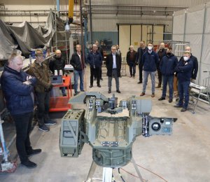 Tým EVPÚ Defence na návštěvě u BAE Systems Hägglunds