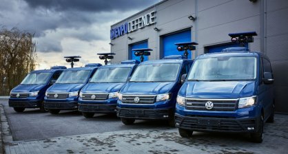 Policie ČR od nás převzala 5 nových monitorovacích vozidel VW Crafter