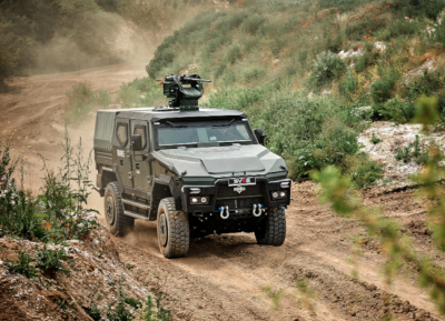 Video: RCWS MANTIS 12.7 mm on MARS 4x4 vehicle