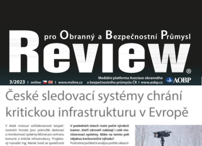 Přečtěte si o nás: České sledovací systémy chrání kritickou infrastrukturu v Evropě